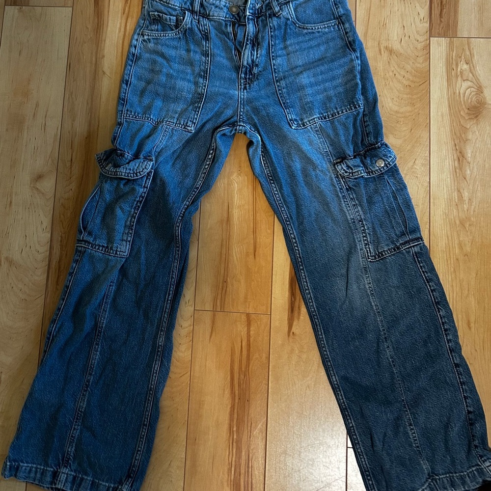 Aeropostale Blue Straight Leg Jeans